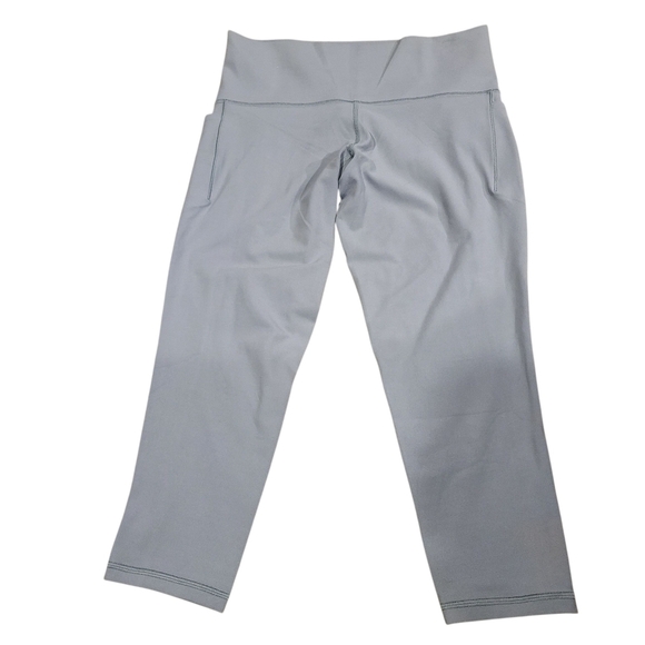 Athleta Salutation Stash Pocket II 7/8 Tight Ice Blue - Picture 7 of 8